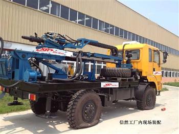 信然空压机助力中国地质调查局车载水井钻机