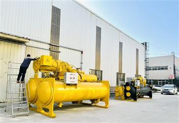 中国磁悬浮中央空调破局,信然1600冷吨全球最大机组问世